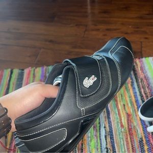 Black Lacoste Misano Strap Sneaker